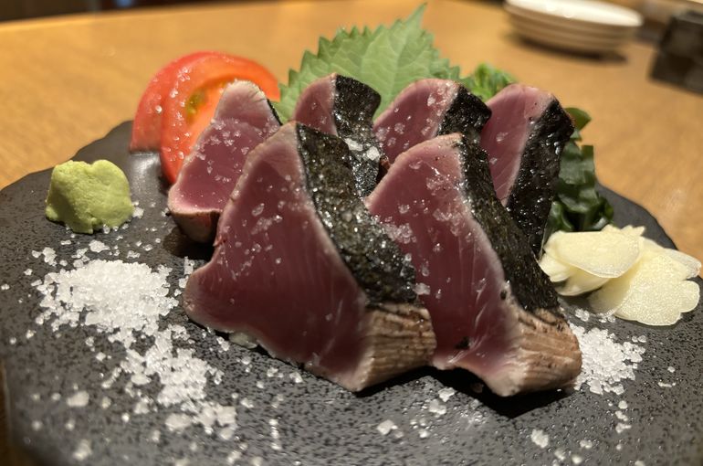 カツオのたたき