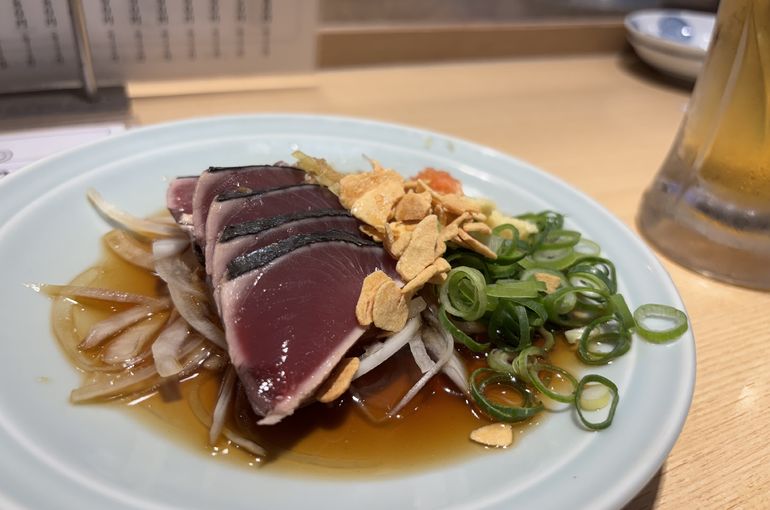 鰹のタタキ