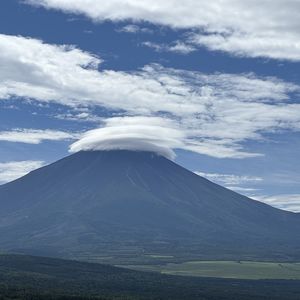 富士山笠雲