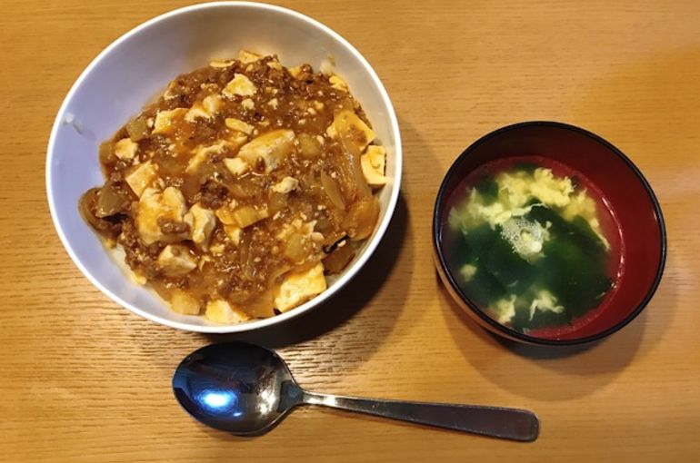 麻婆豆腐丼